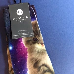 🐶 Galaxy Kitten Socks! NWT